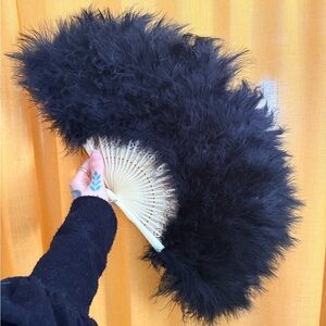 Antique Feather Fan